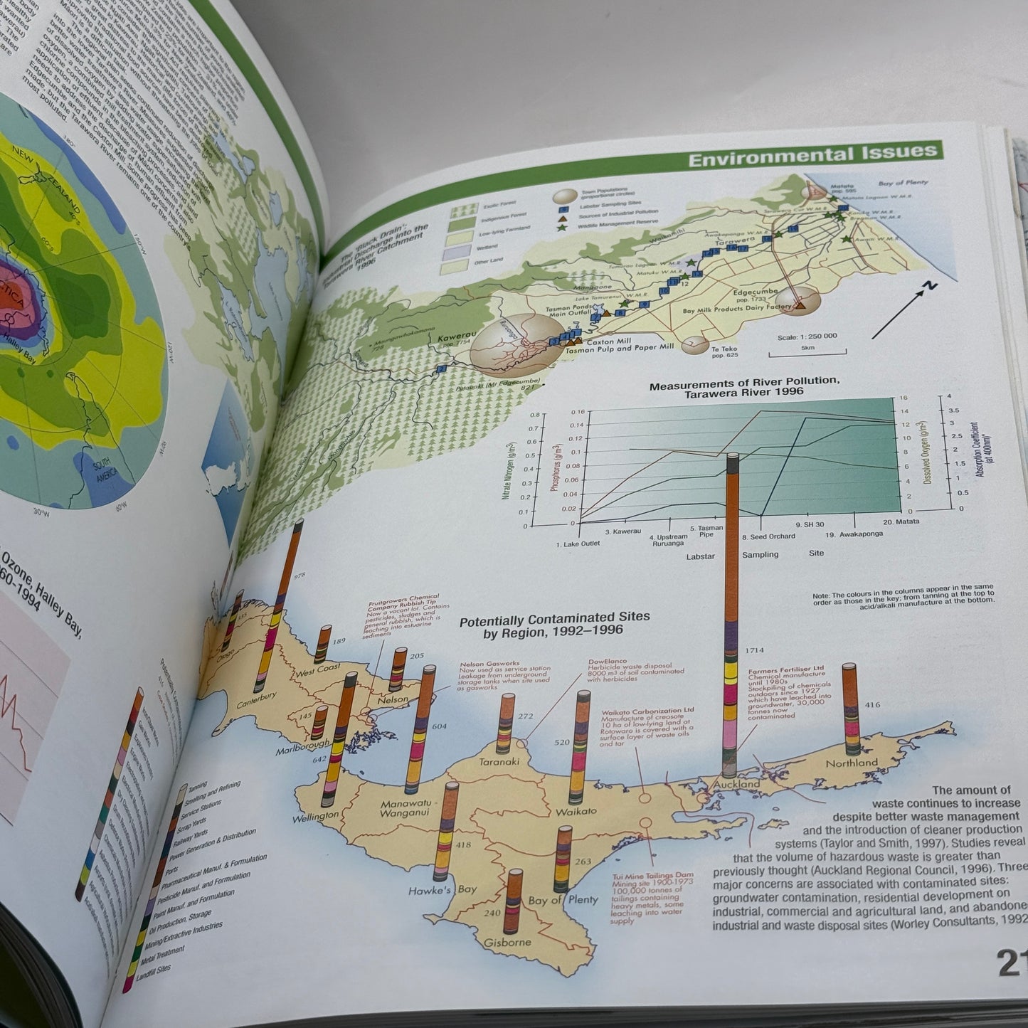 Bateman Contemporary Atlas of New Zealand by Russell Kirkpatrick