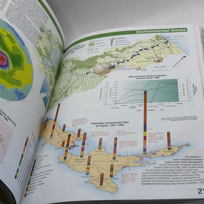 Bateman Contemporary Atlas of New Zealand by Russell Kirkpatrick