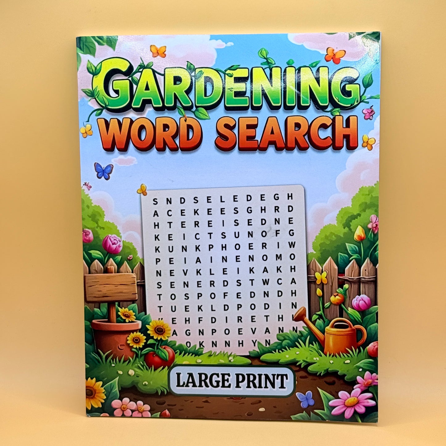Gardening Word Search by Louby Lion Books