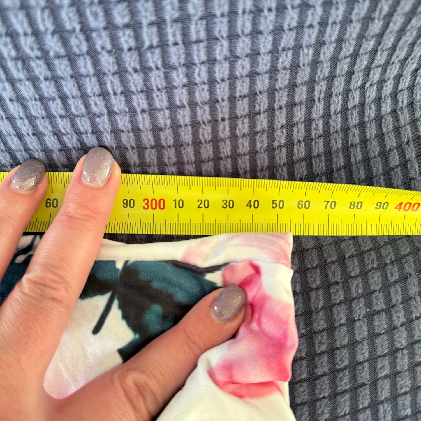 Floral Off-Shoulder Ruffle Romper White/Pink - 35cm U/Arm