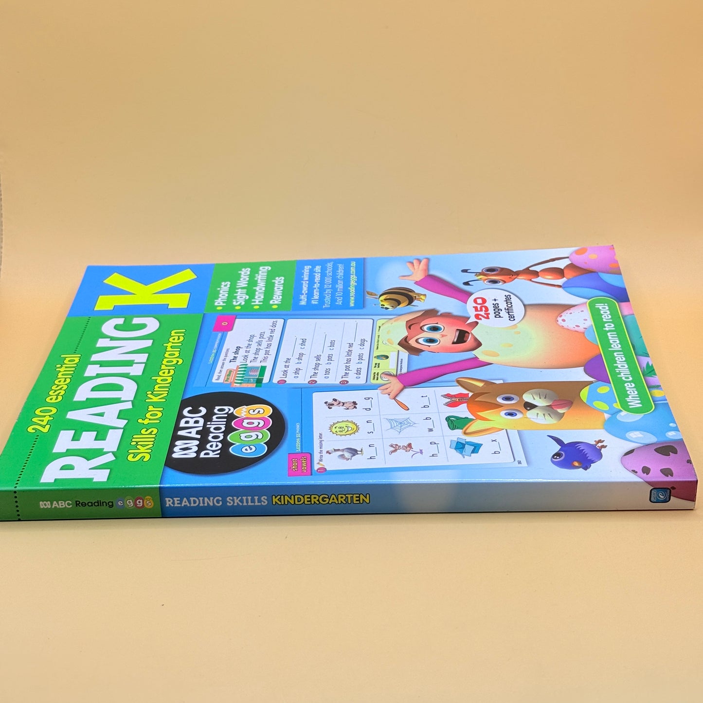 ABC Reading Eggs: 240 Essential Reading Skills for Kindergarten (K)