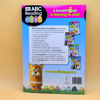 ABC Reading Eggs Activity Book 1 (Level 1: Starting Out, Ages 4–6)