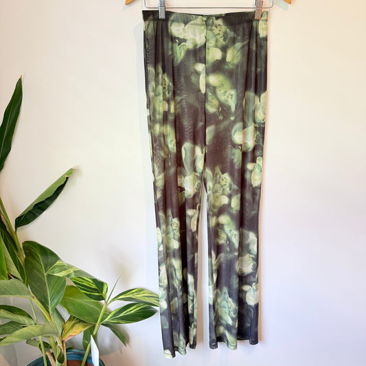 Glassons Sheer Mesh Floral Pants – Size M