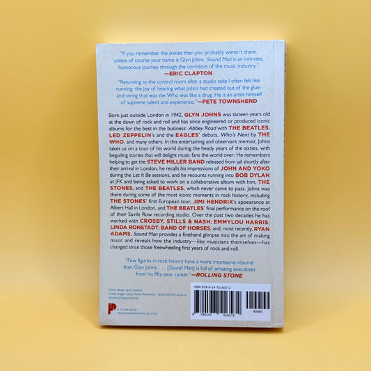 Sound Man by Glyn Johns