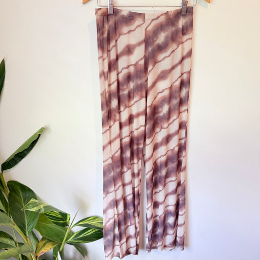 Glassons Mesh Print Pants Size M