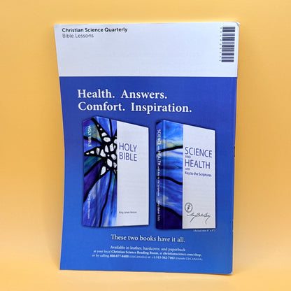 Christian Science Quarterly Bible Lessons November 2025