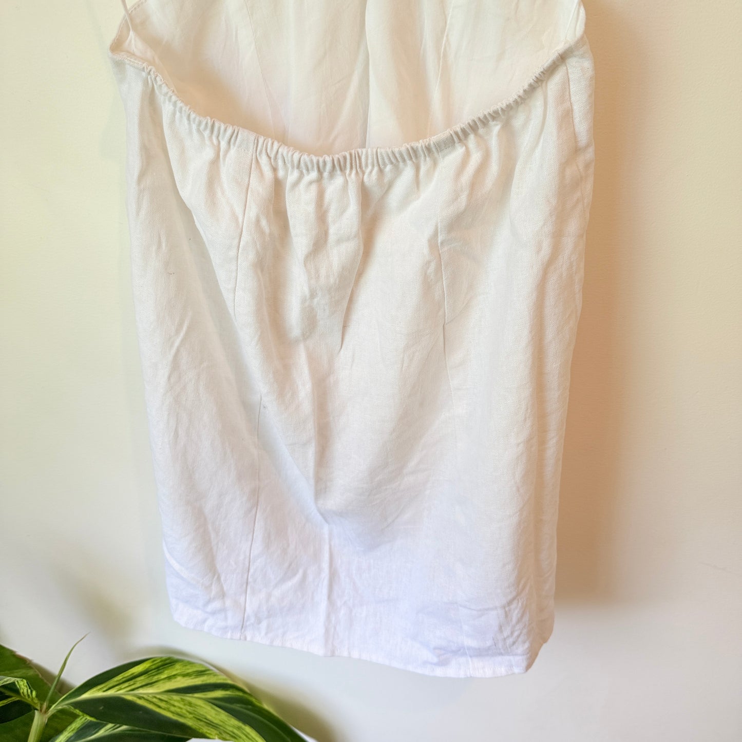 Glassons White Halter Cut-Out Dress Size 10