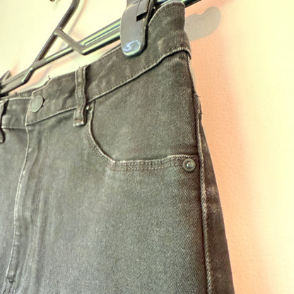 Glassons Denim Size 12 Black High-Waisted Super Skinny Jeans