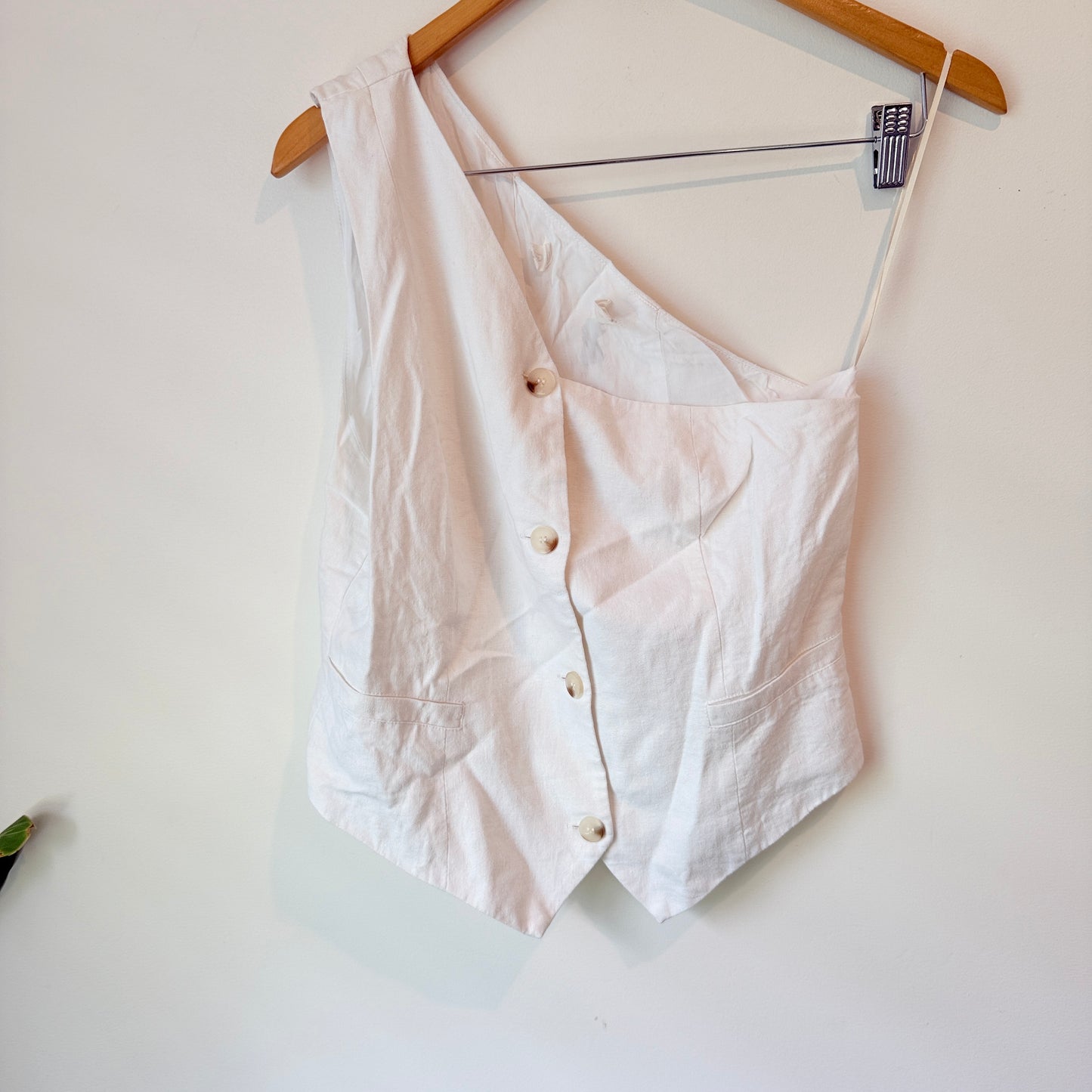 Glassons One-Shoulder Vest Top Size 10