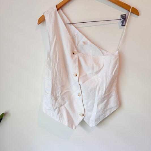 Glassons One-Shoulder Vest Top Size 10