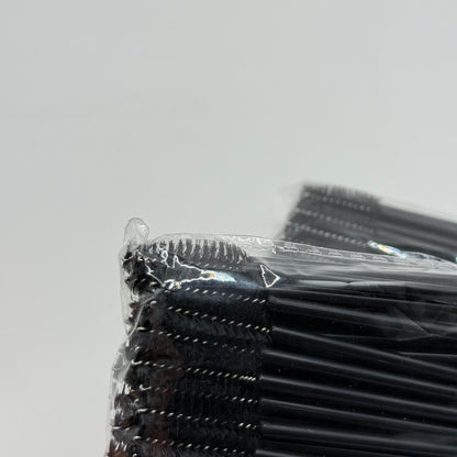 2 pack Mascara Wands Eyelash Brushes (100 Brushes Total)