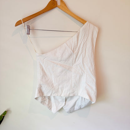 Glassons One-Shoulder Vest Top Size 10