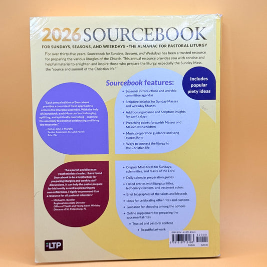 2026 Sourcebook for Sundays, Seasons, and Weekdays