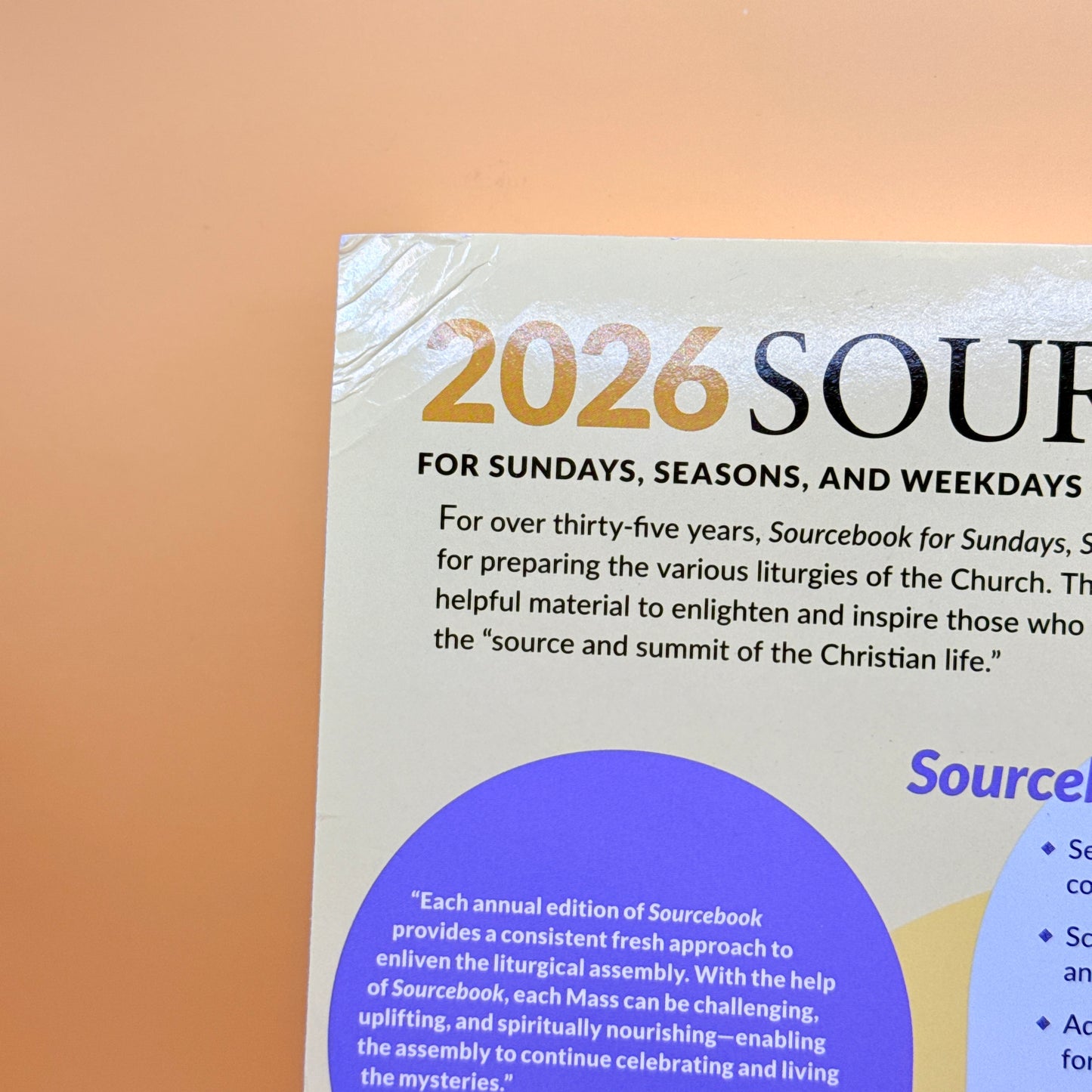 2026 Sourcebook for Sundays, Seasons, and Weekdays