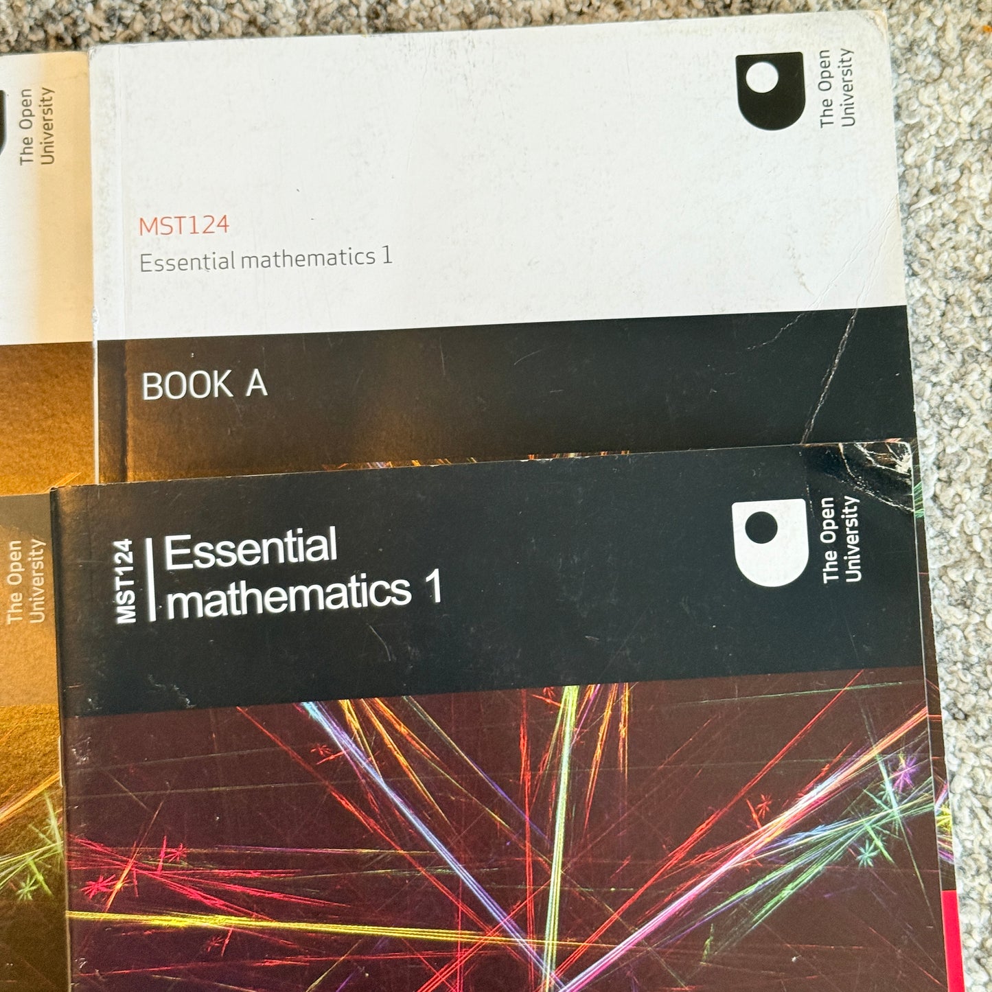 MST124 Essential Mathematics 1 – Complete Set (Open University)