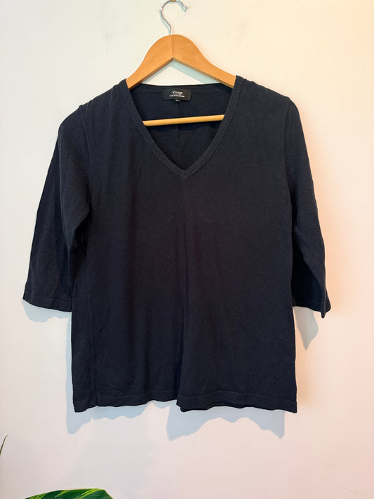 Visage (NZ Made) Size M V-Neck Sweater