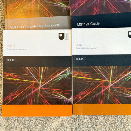 MST124 Essential Mathematics 1 – Complete Set (Open University)