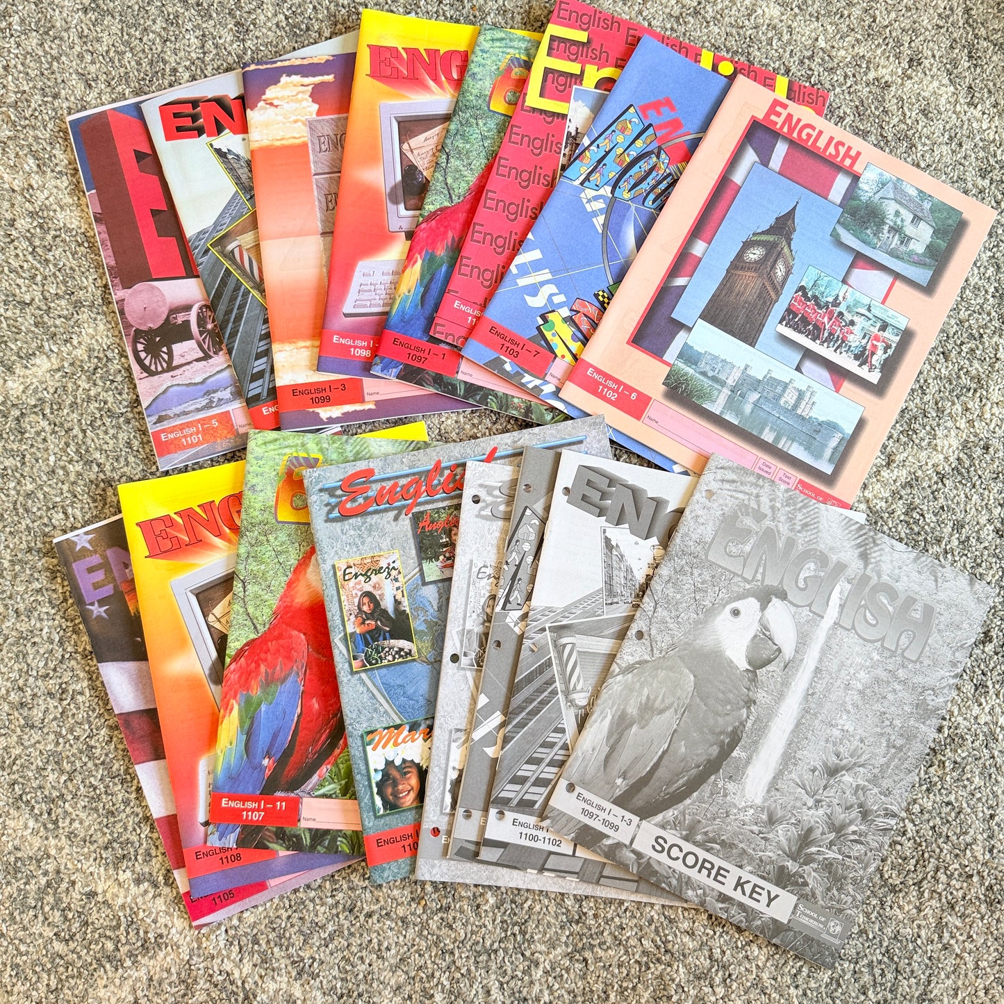 English Learning Workbook Set