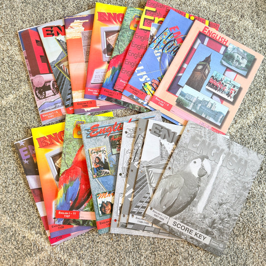 English Learning Workbook Set