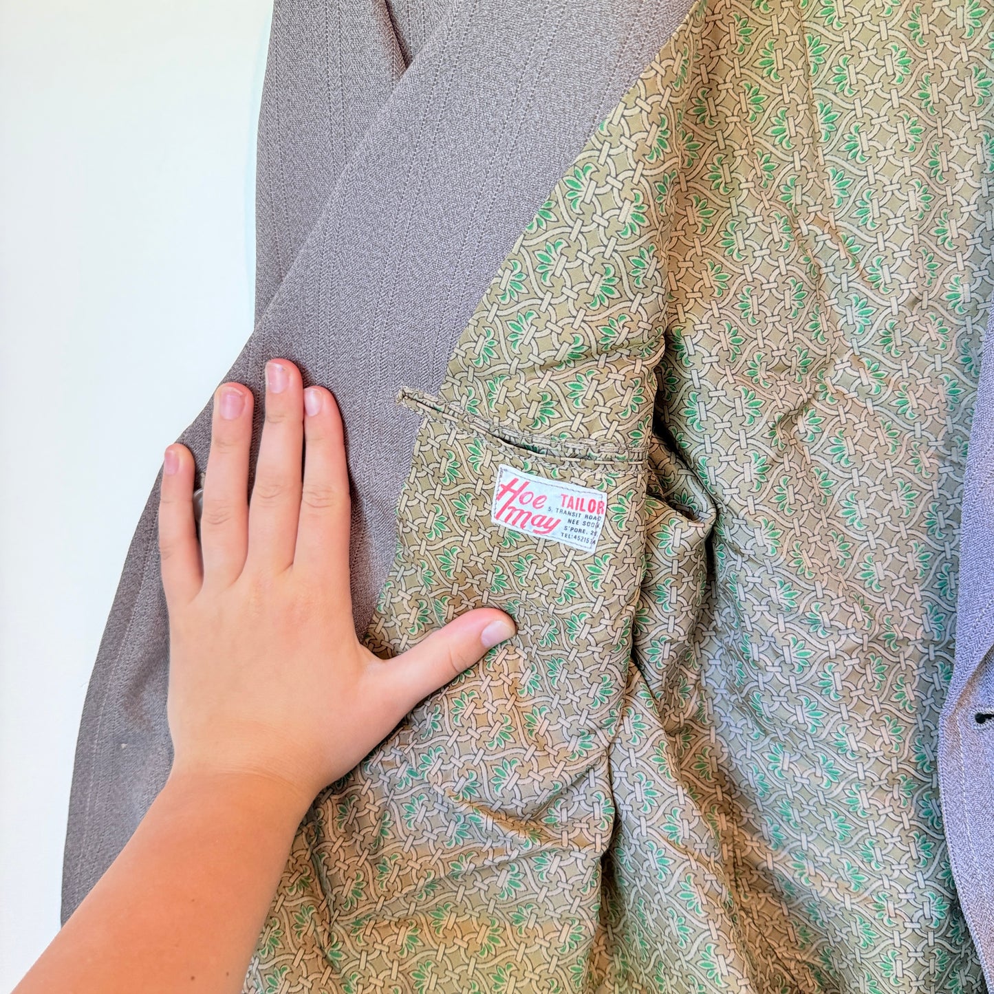 Hoe May Size U/Arm 53cm Men’s Suit Jacket