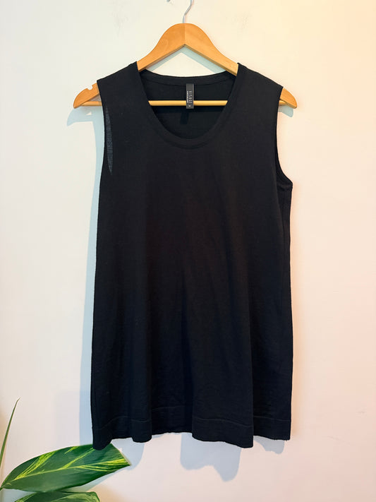 Visage (NZ Made) Size M 100% Merino Tunic Tank Top