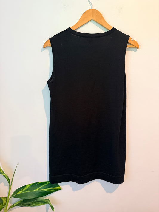 Visage (NZ Made) Size M 100% Merino Tunic Tank Top