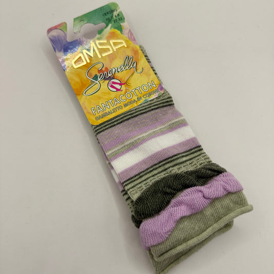 OMSA Fantacotton Gambaletto Moda Girl's Cotton Socks
