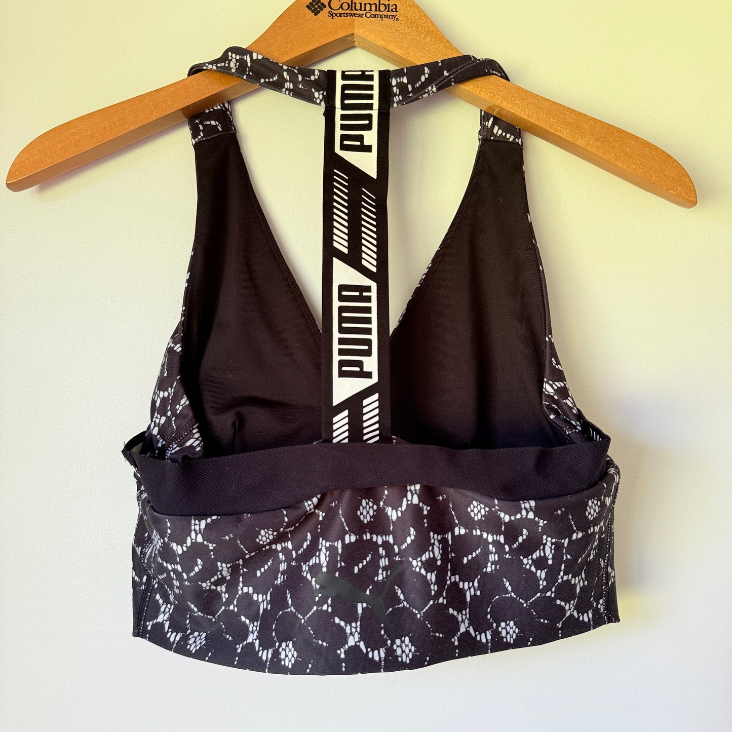 PUMA Sports Bra Lace Print - Size S / 10
