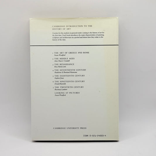 Cambridge Introduction to the History of Art: The Eighteenth Century