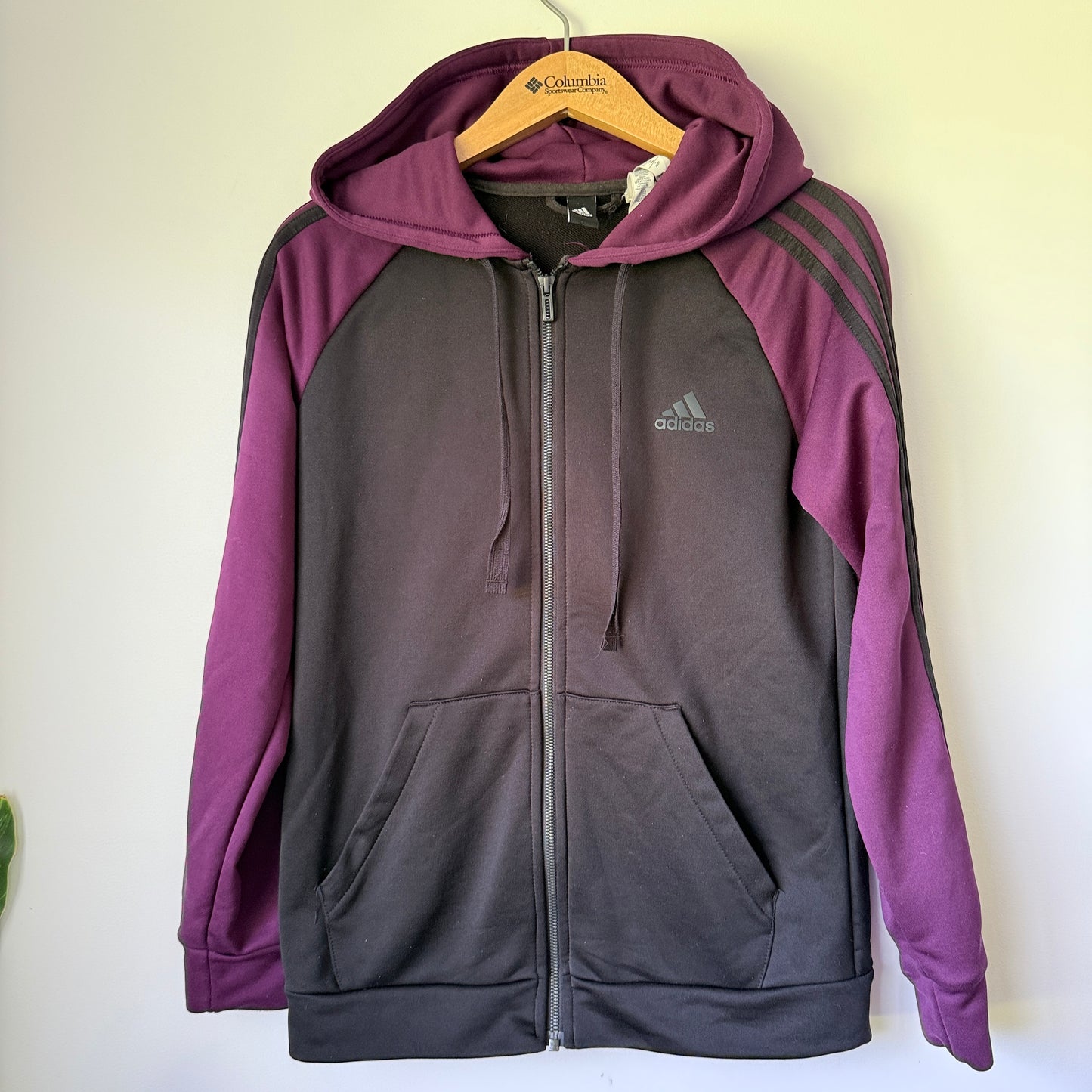 ADIDAS Full Zip Hoodie - Size M