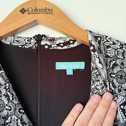 BLUE ILLUSION Viscose Dress - Size S