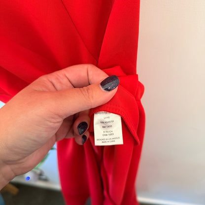 Emerald Sundae Red Bodycon Dress Size L