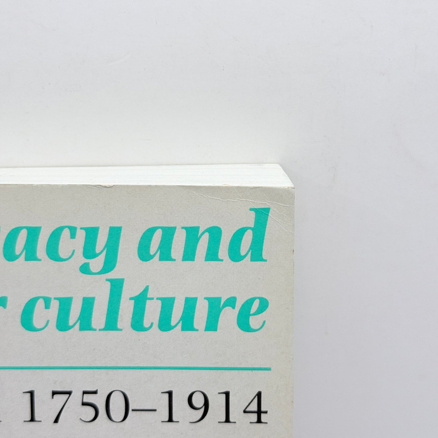 Literacy and Popular Culture: England 1750–1914 by David Vincent