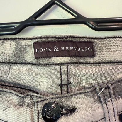 ROCK & REPUBLIC Skinny Jeans Bleach Wash - Size 28
