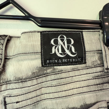 ROCK & REPUBLIC Skinny Jeans Bleach Wash - Size 28