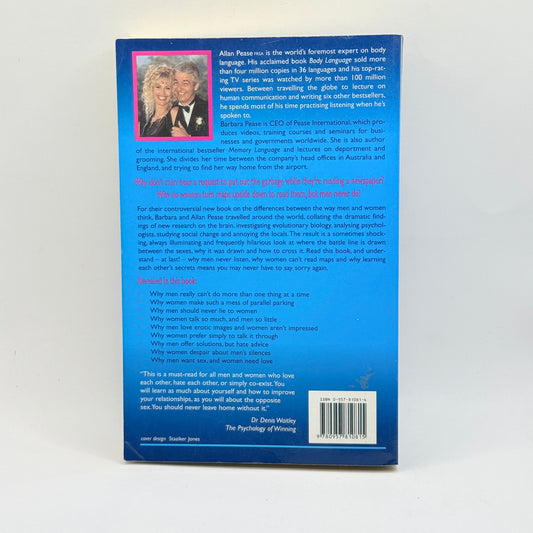 Why Men Don’t Listen & Women Can’t Read Maps by Allan & Barbara Pease