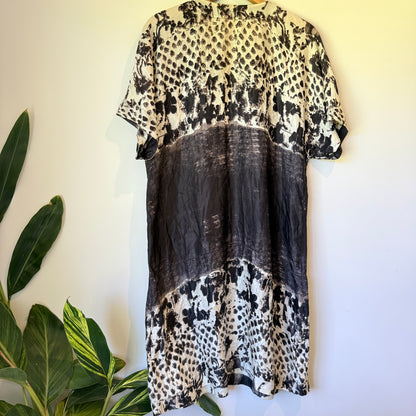 Verge Maxwell Tunic Dress - Cotton / Silk Blend - 51cm U/Arm