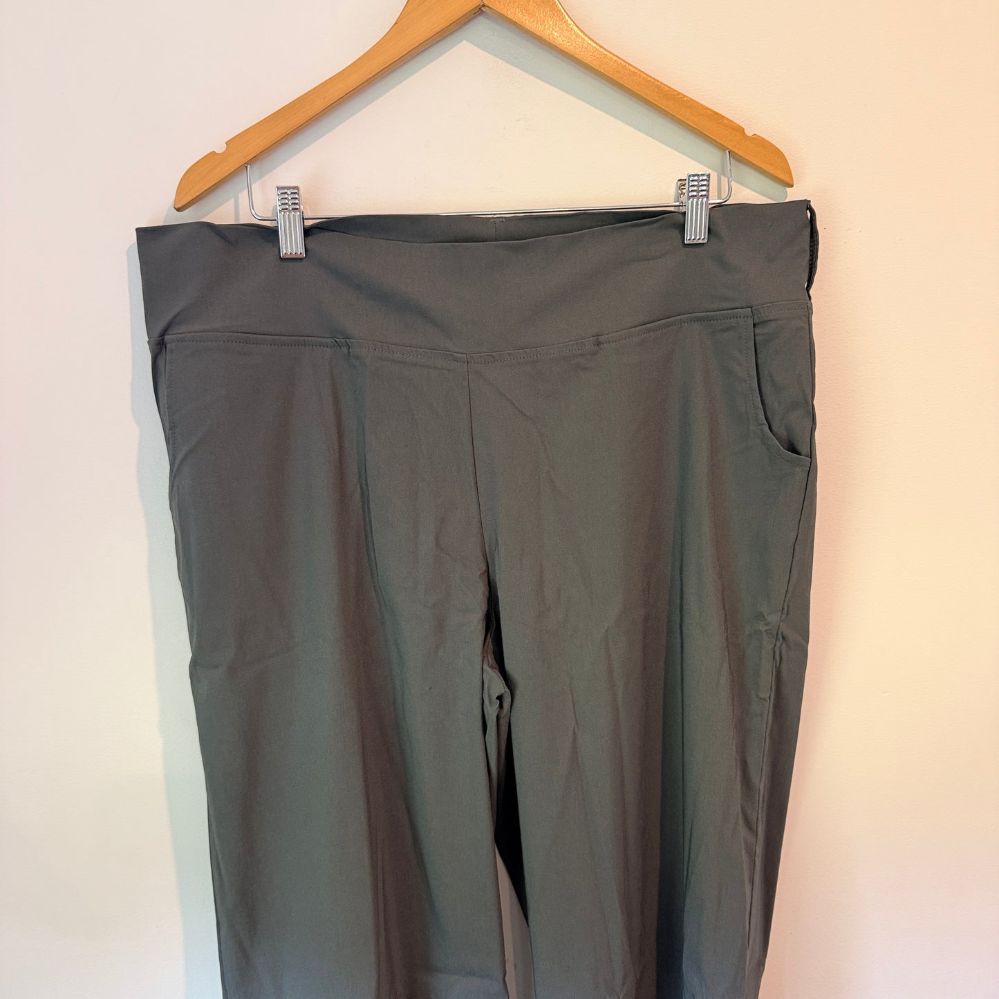 Sara Pull On Pants Nickel Grey