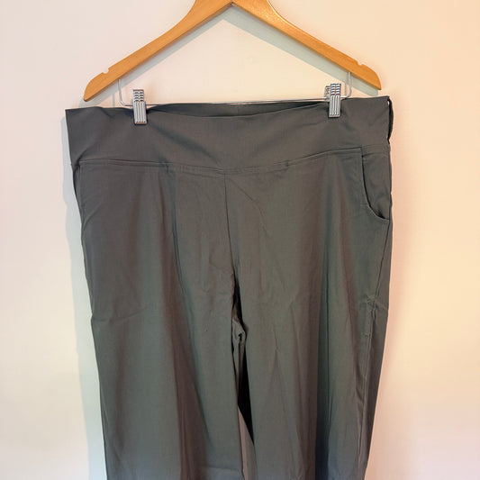 Sara Pull On Pants Nickel Grey