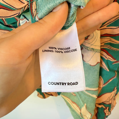 COUNTRY ROAD Floral Print Tank Top - Size 8 *As New*