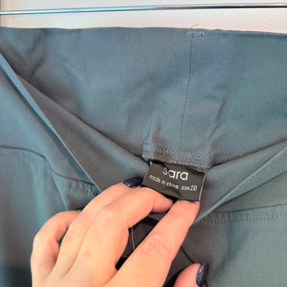 Sara Pull On Pants Nickel Grey