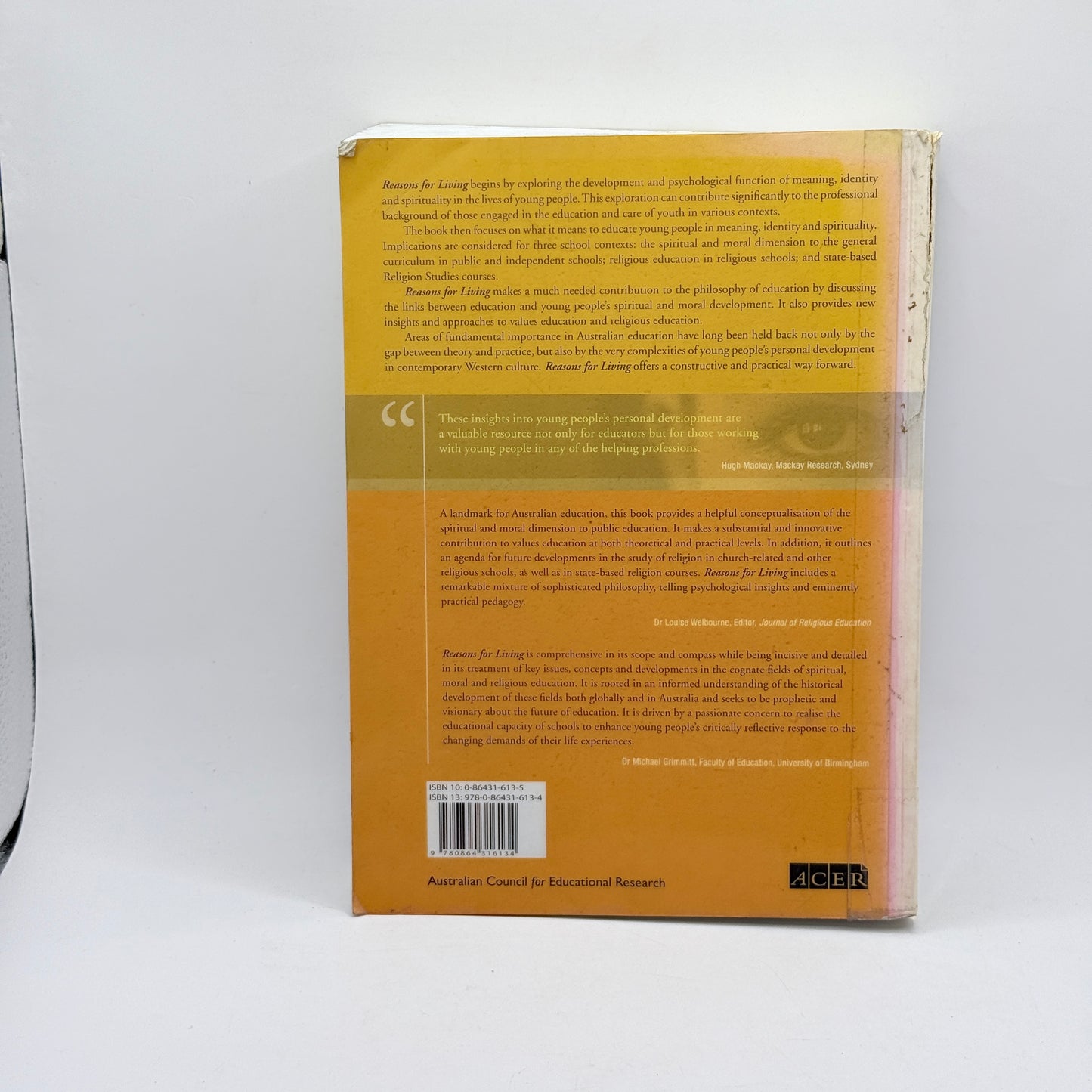 Reasons for Living by Marisa Crawford and Graham Rossiter