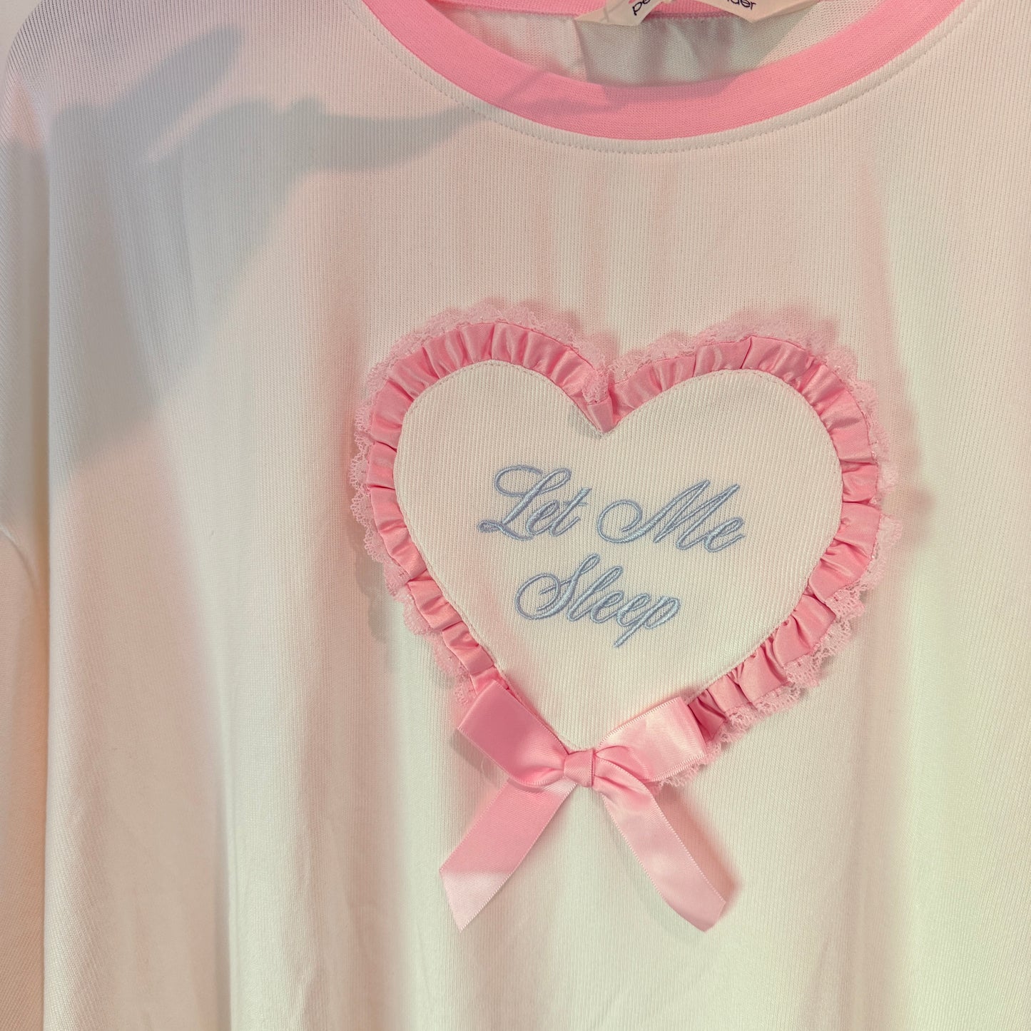 Peter Alexander Let Me Sleep Heart Tee Size XL