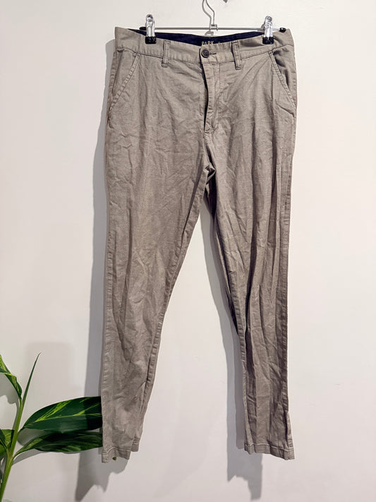 Park Size 30 Khaki Chino Pants