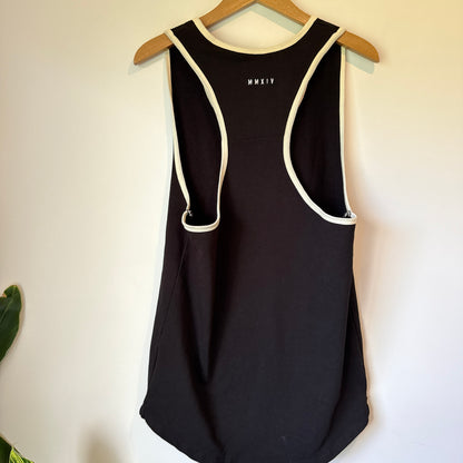 YOUNGLA 'Classics' Contrast Trim Tank Top - Size Small