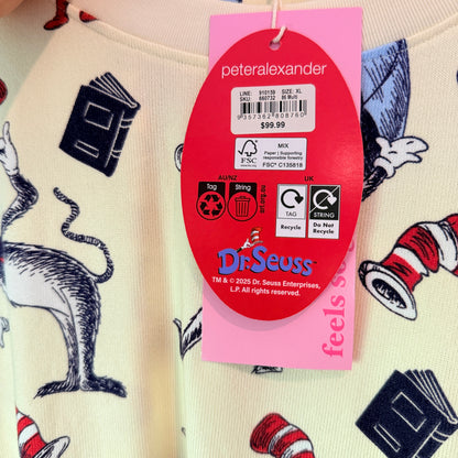 Peter Alexander Dr Seuss Print Sleep Tee Size XL