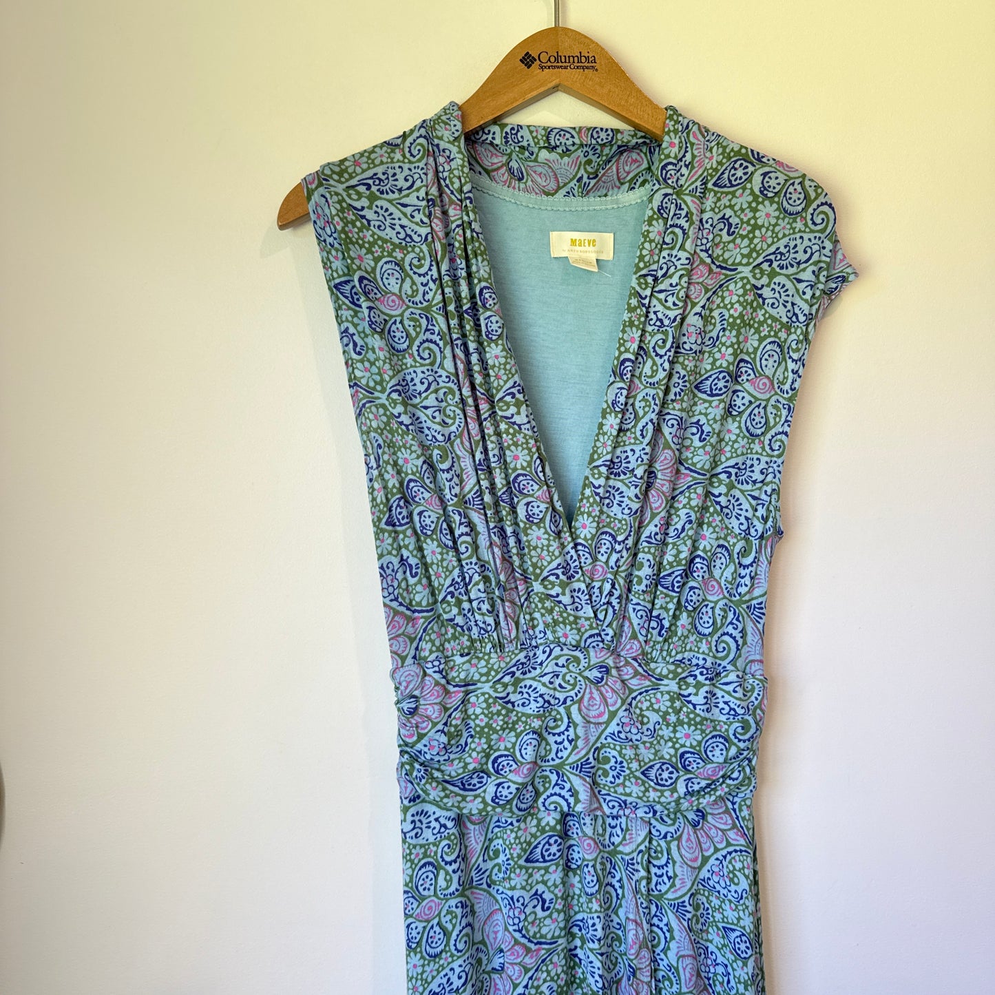 MAEVE BY ANTHROPOLOGIE Floral/Paisley Maxi Dress - Size Medium