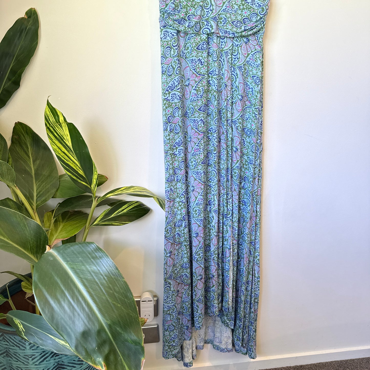 MAEVE BY ANTHROPOLOGIE Floral/Paisley Maxi Dress - Size Medium