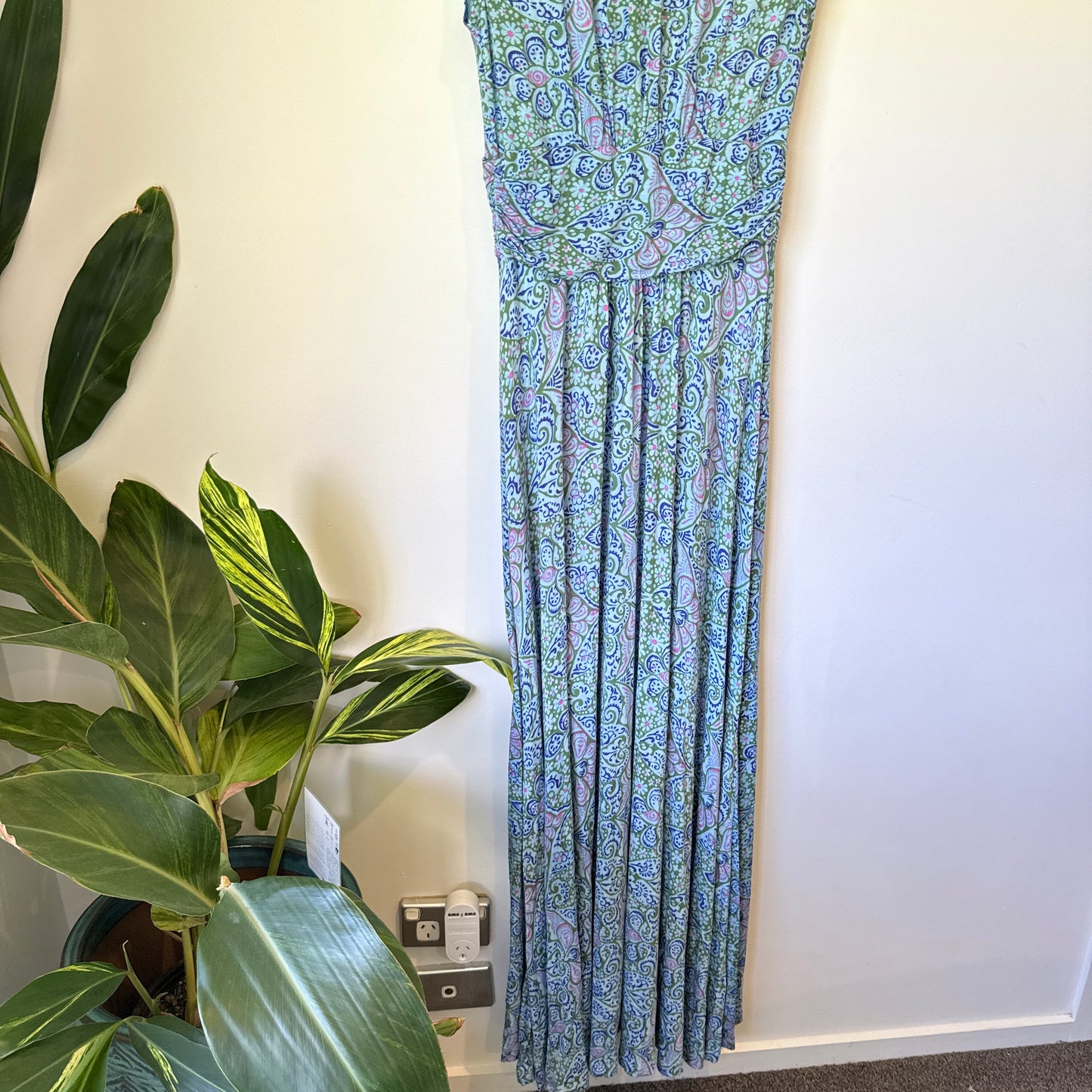 MAEVE BY ANTHROPOLOGIE Floral/Paisley Maxi Dress - Size Medium