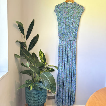 MAEVE BY ANTHROPOLOGIE Floral/Paisley Maxi Dress - Size Medium